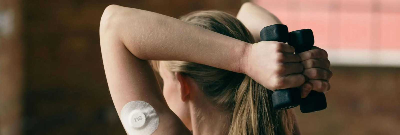 Woman With Dumbbell