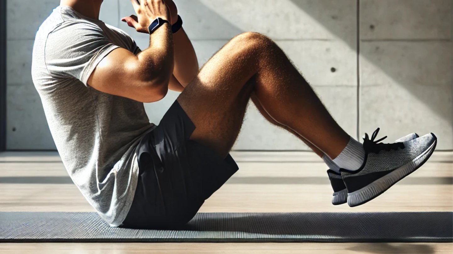Man Doing Sit-ups